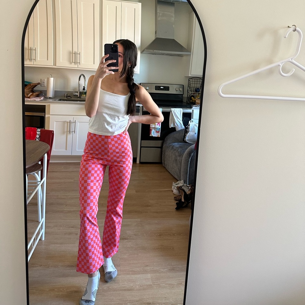 Beginning Boutique - Lorelei Check Pants - XS